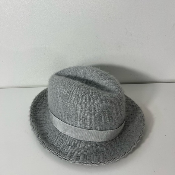 Vintage Eaton’s Fedora Style Hat Grey Made in Italy Womens - Picture 4 of 10